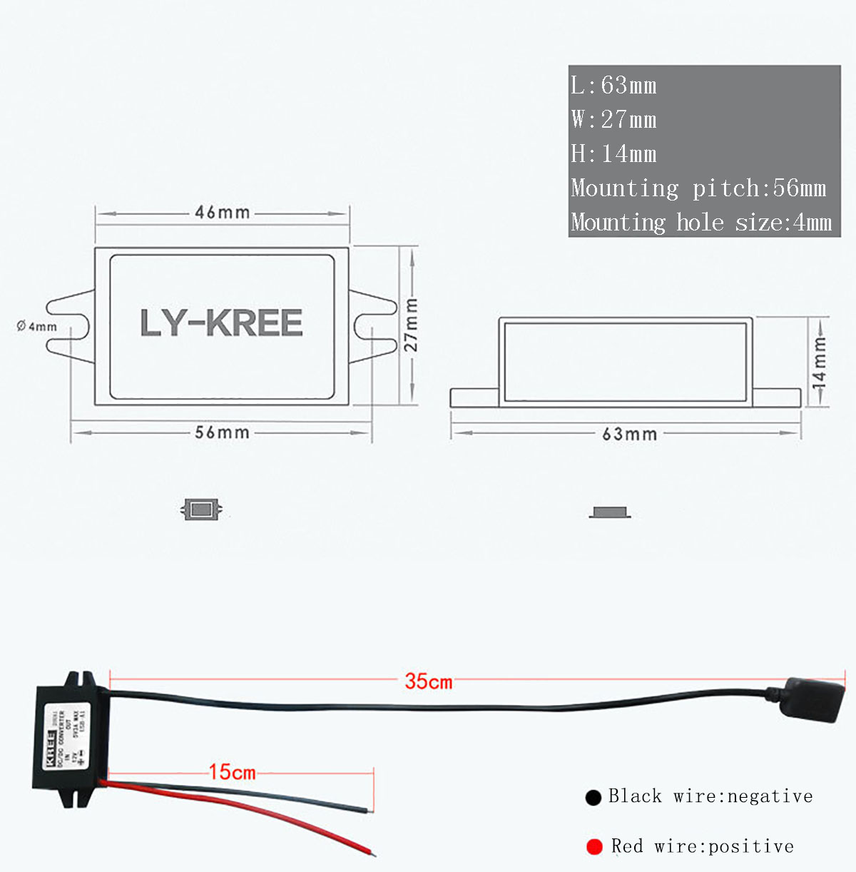 KREE-DC-12V-to-DC-5V-3A-to-Double-USB-Interface-Power-Supply-Converter-Step-Down-Converter-1391408-1