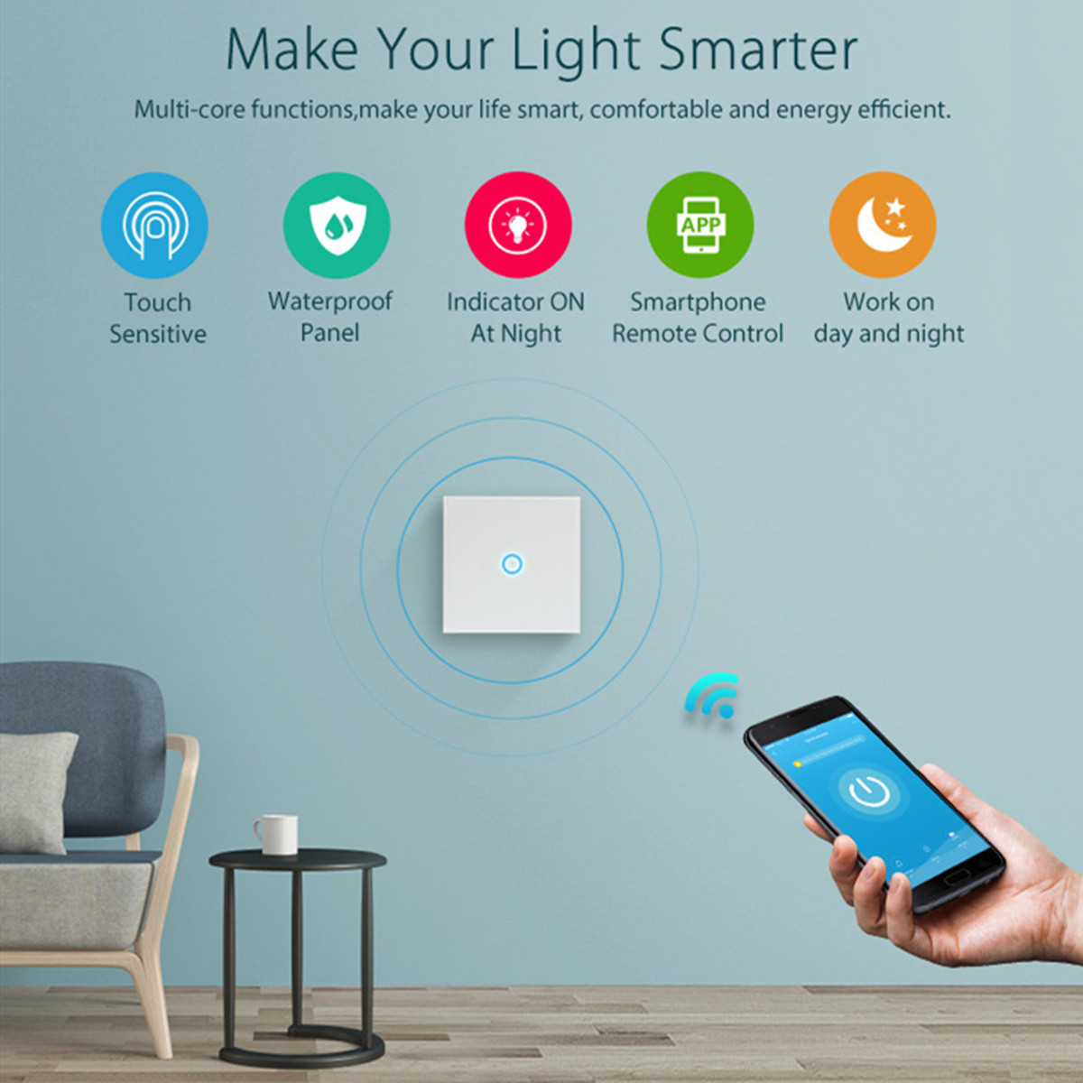 NEO-1Gang-WIFI-Smart-Wall-Light-Touch-Panel-Switch-App-For-Alexa-Google-Home-1438734-5