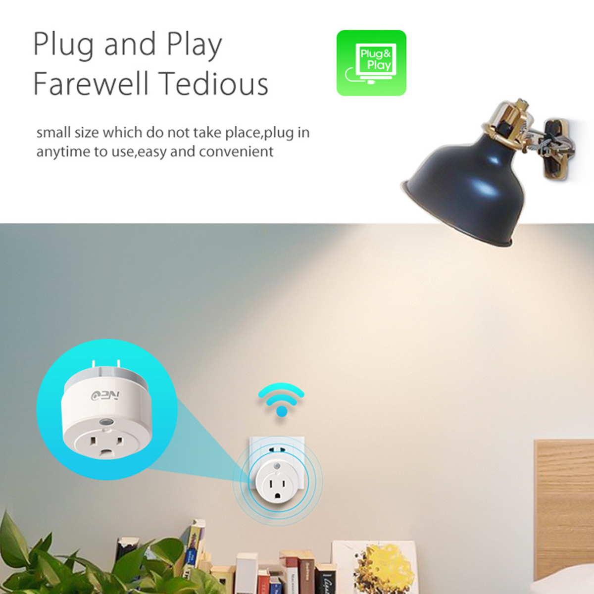 NEO-Smart-WIFI-Socket-US-Plug-Wifi-Smart-Plug-Socket-24GHz-45m-Timing-ONOFF-Function-for-Alexa-for-G-1438738-3