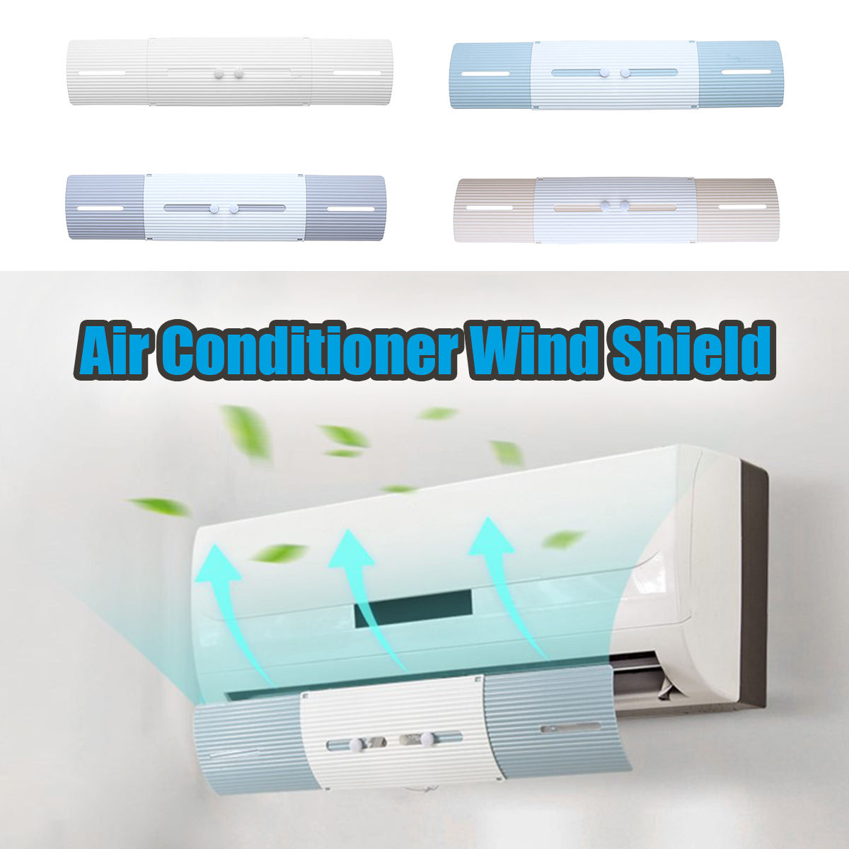 Retractable-Air-Conditioner-Shield-Cold-Wind-Deflector-Windshield-Baffle-1322901-2