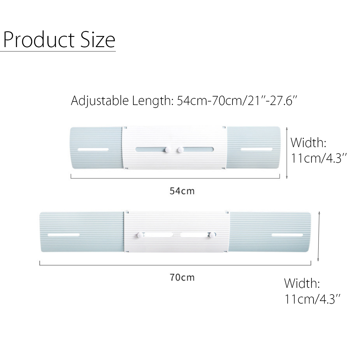 Retractable-Air-Conditioner-Shield-Cold-Wind-Deflector-Windshield-Baffle-1322901-9