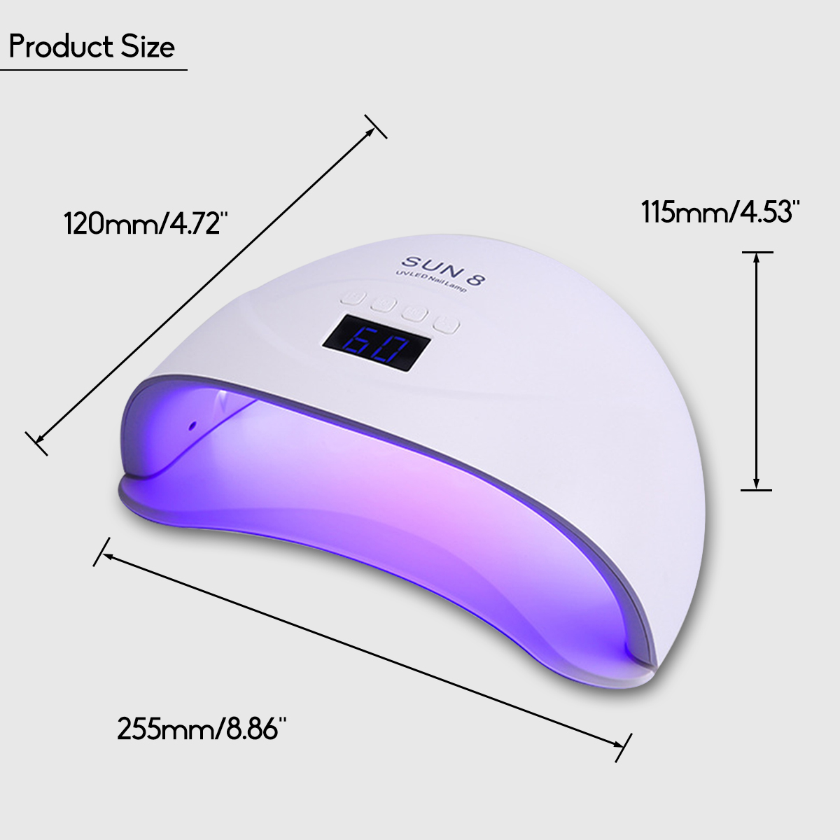 SUN8R-84W-42-LED-Nail-Gel-Polish-Dryer-UV-Fast-Curing-1587158-9