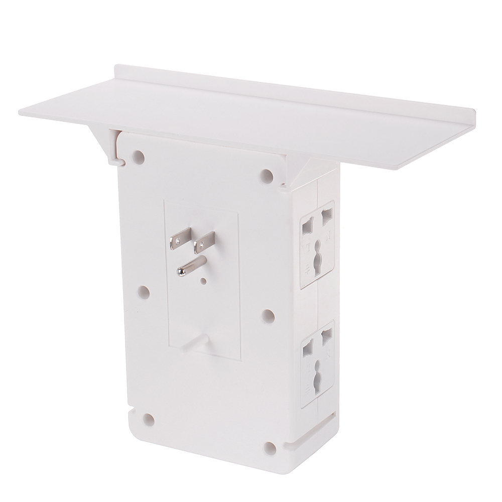 Socket-S-helf-8-Port-Surge-Protector-Holder-Tray-Removable-Wall-Outlet-6-Electrical-Outlet-Extenders-1566537-5