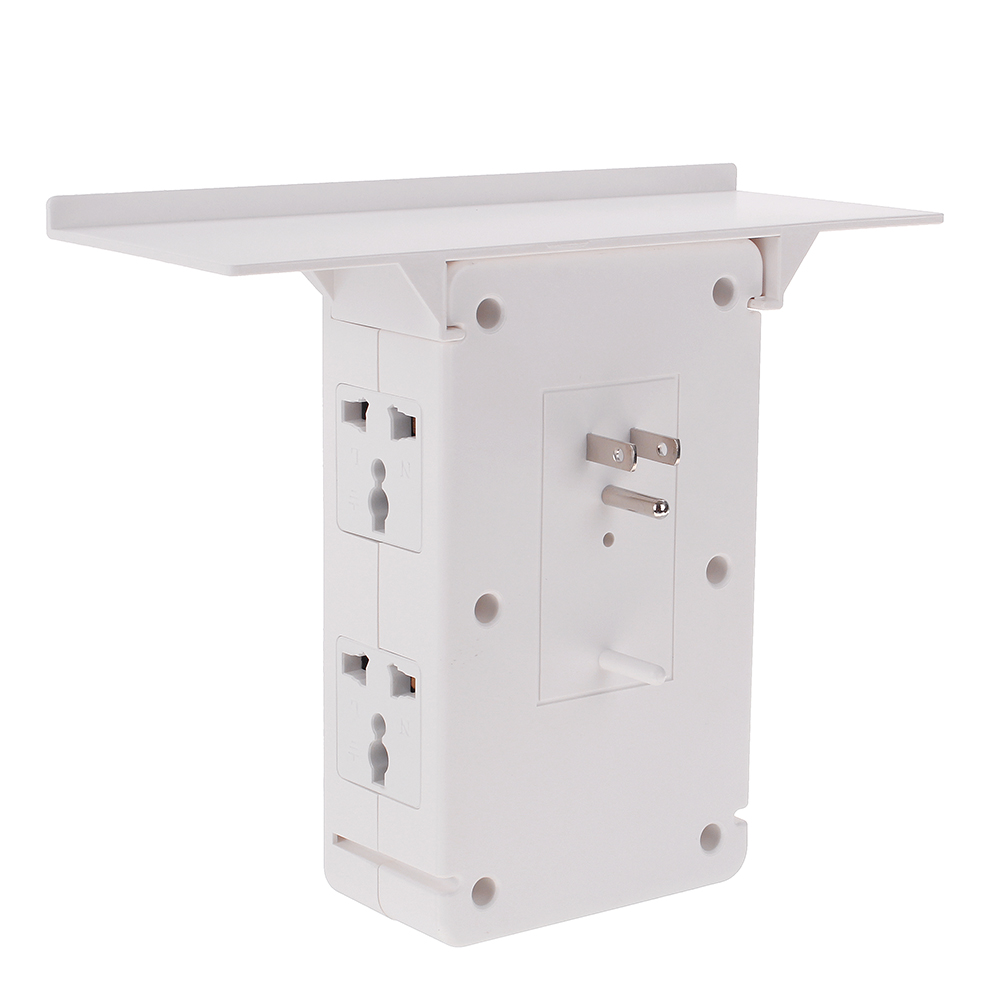 Socket-S-helf-8-Port-Surge-Protector-Holder-Tray-Removable-Wall-Outlet-6-Electrical-Outlet-Extenders-1566537-6