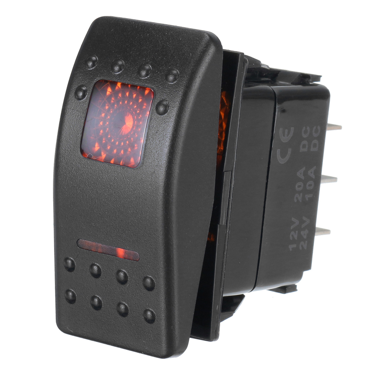 Universal-12V-7-Pins-LED-Light--Switch-DPDT-ON-OFF-ON-Self-locking-Rocker-Switch-1262405-3