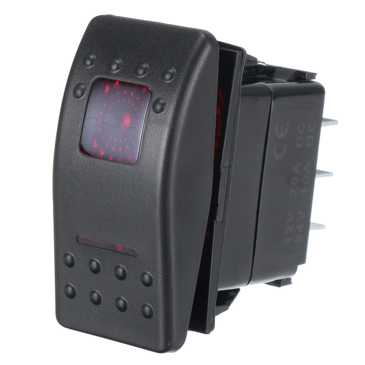 Universal-12V-7-Pins-LED-Light--Switch-DPDT-ON-OFF-ON-Self-locking-Rocker-Switch-1262405-4