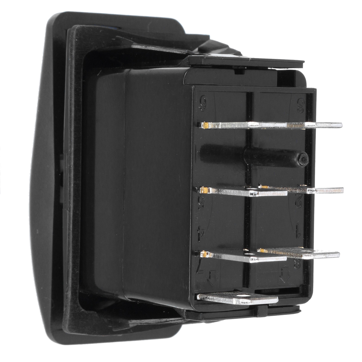 Universal-12V-7-Pins-LED-Light--Switch-DPDT-ON-OFF-ON-Self-locking-Rocker-Switch-1262405-8