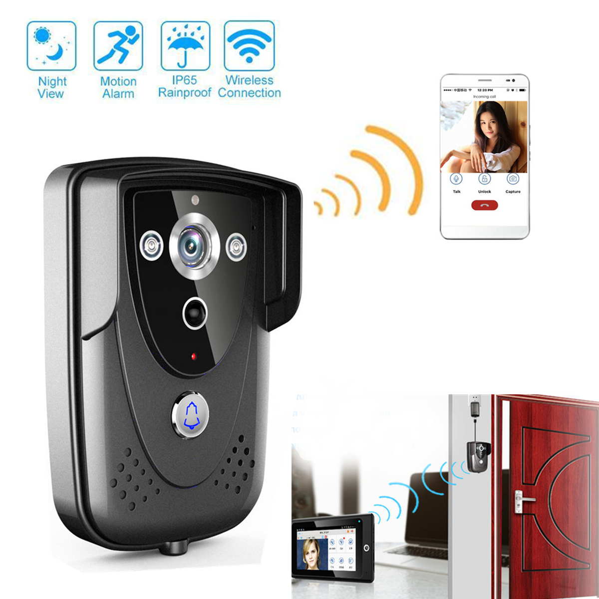 Wireless-WiFi-Video-Door-Phone-Camera-Doorbell-Remote-Intercom-IR-Night-Vision-1193287-1