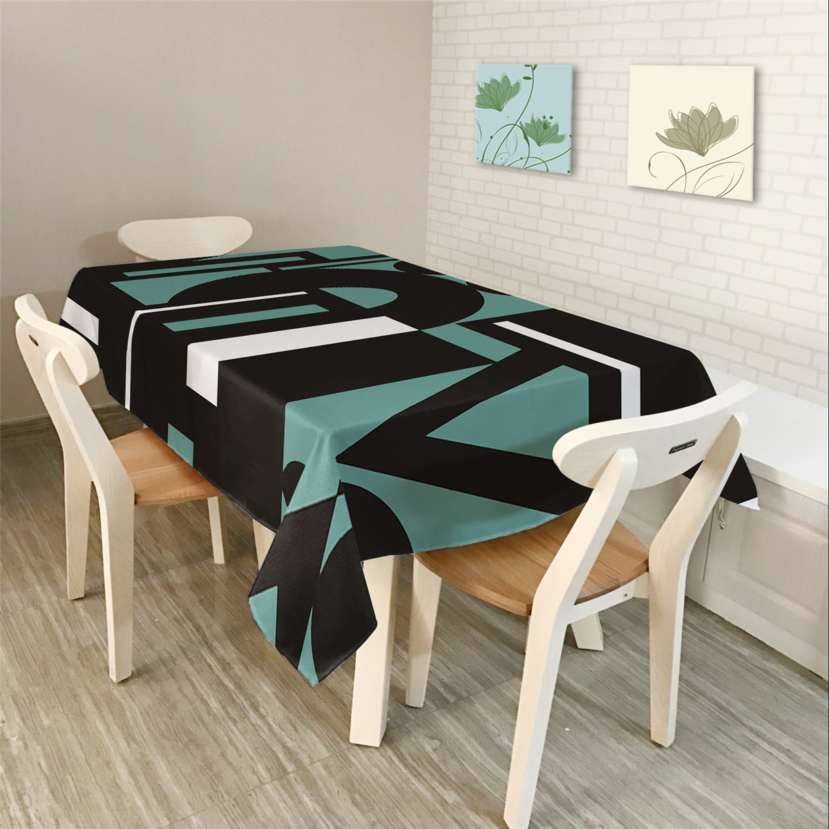 Modern-Simple-Rectangle-Polyester-Tablecloth-Colorful-Triangle-Geometry-1341246-3