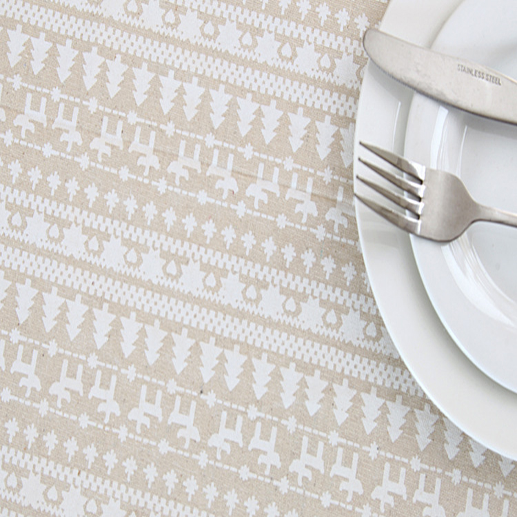 Newly-Cartoon-Tablecloth-Christmas-Tree-Deer-Coffee-Square-Waterproof-Table-Cover-Picnic-Mat-1335087-8