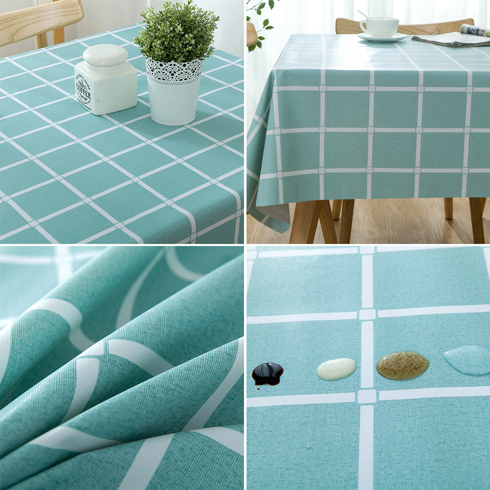 PVC-Tasteless-Waterproof-Tablecloth-Transparent-Soft-Glass-Table-Mat-Stripe-Grid-Printing-1297650-3