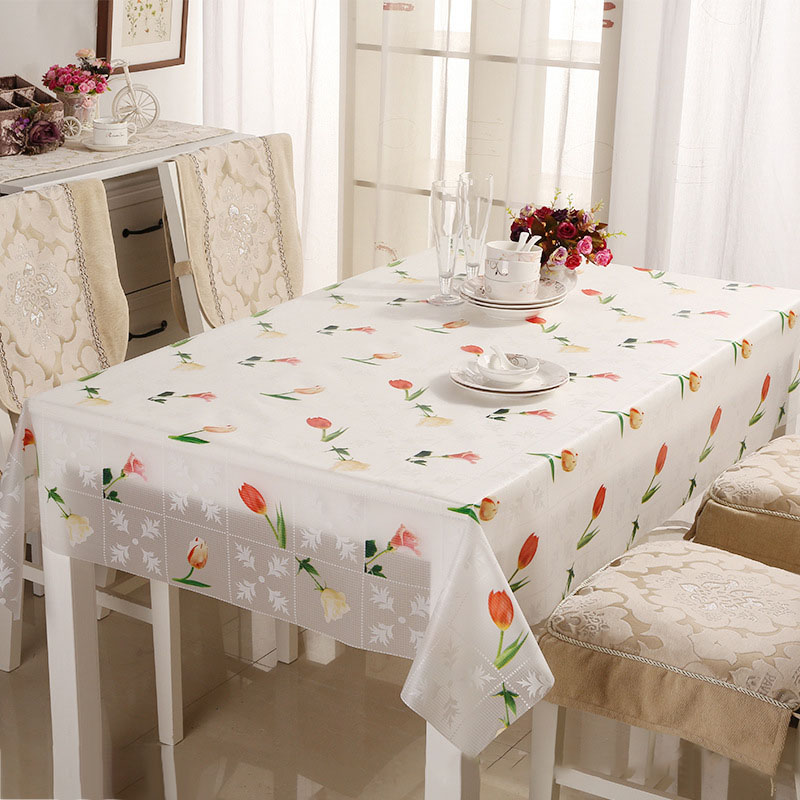 PVC-Tasteless-Waterproof-Tablecloth-Transparent-Soft-Glass-Table-Mat-Stripe-Grid-Printing-1297650-9