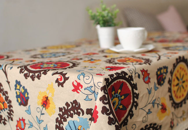 Sun-flower-Cotton-Linen-Tableware-Mat-Table-Runner-Tablecloth-Desk-Cover-Heat-Insulation-Bowl-Pad-1091101-9