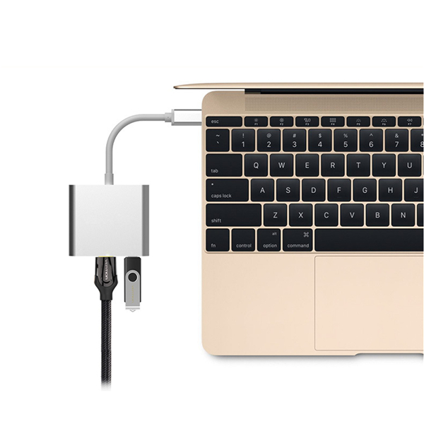4-In1-USB-Type-C-4K2K-HD-RJ45-Hub-PD-Charger-Converter-Lan-Adapter-1172172-2