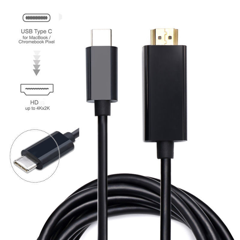 6ft-18M-4K-USB31-Type-C-Male-to-HD-Male-Adapter-Cable-For-Tablet-MacBook-Pro-1262473-1
