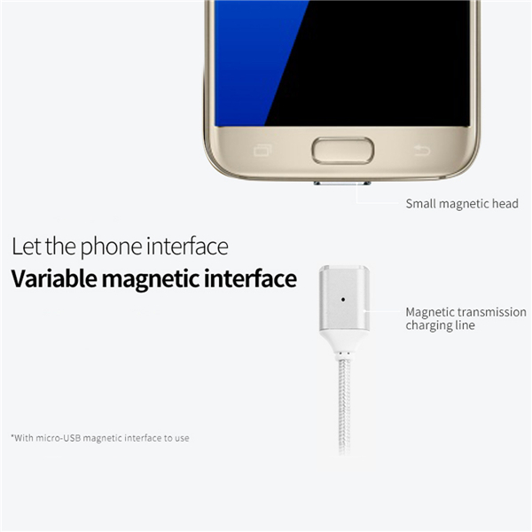 EIVOTOR-1-Meter-Magnetic-Micro-USB-Charging-Cable-for-Cellphone-Tablet-1187506-1