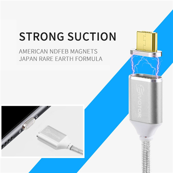 EIVOTOR-1-Meter-Magnetic-Micro-USB-Charging-Cable-for-Cellphone-Tablet-1187506-5