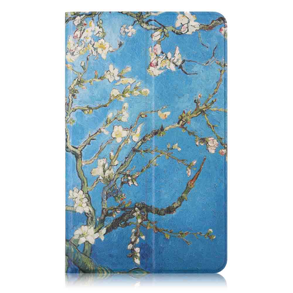 Apricot-Flower-Painting-Tablet-Case-for-Mipad-4-Plus-1359274-1