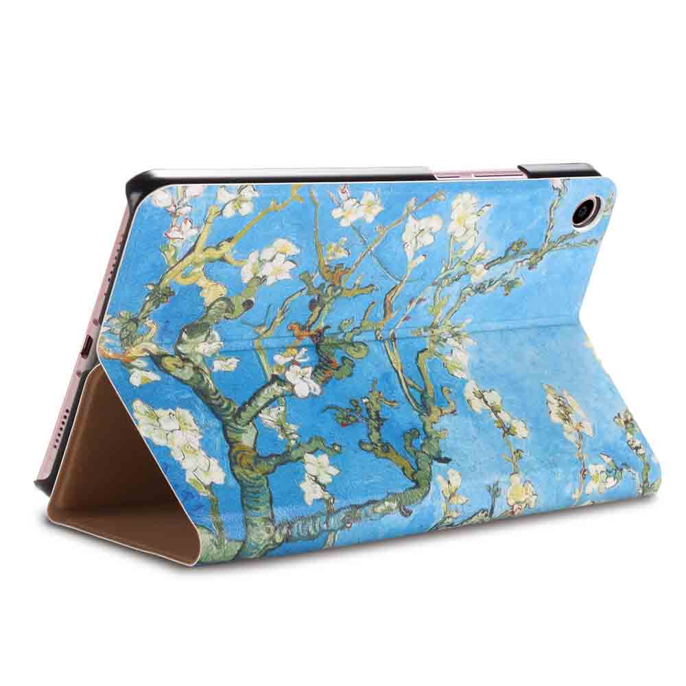 Apricot-Flower-Painting-Tablet-Case-for-Mipad-4-Plus-1359274-3
