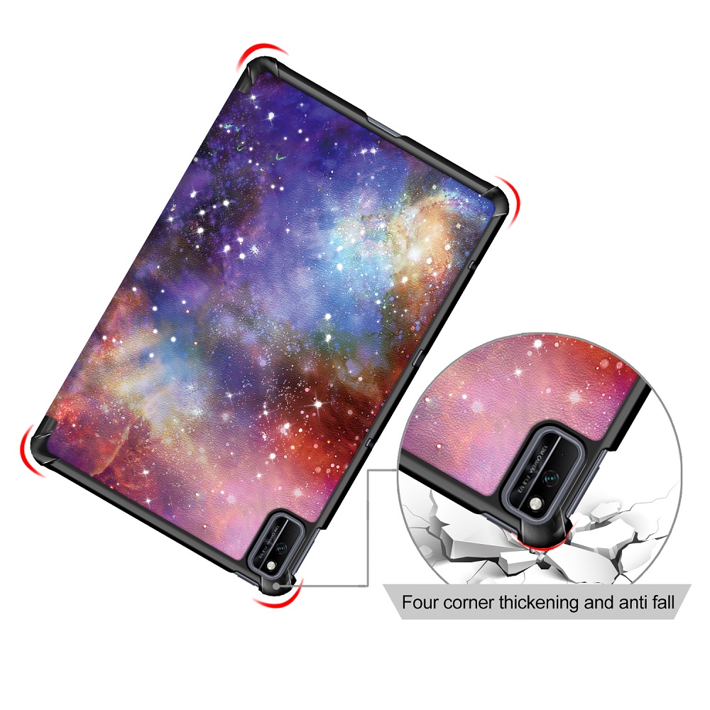 Tri-Fold-Painted-Galaxy-PU-Leather-Folding-Stand-Case-for-104-Inch-HUAWEI-Honor-V6-Tablet-1701147-5