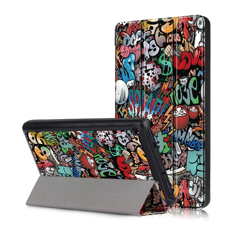 Tri-Fold-Pringting-Tablet-Case-Cover-for-New-F-ire-HD-7-2019-Doodle-1521072-3
