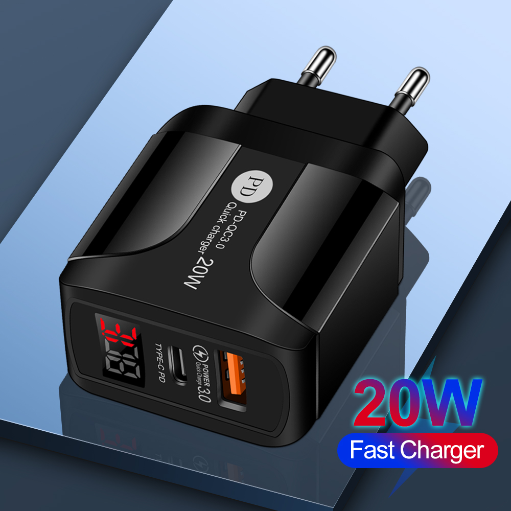 20W-USBPD-Quick-Charger-Power-Adapter-with-Digital-Display-for-Tablet-Smartphone-1831233-1