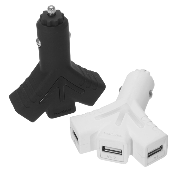 JOYROOM-C300-Three-USB-Ports-Car-Charger-Adapter-for-Tablet-Cell-Phone-1079210-1