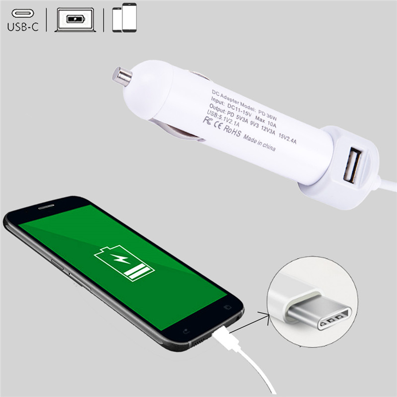 PD-36W-USB20-Type-C-Car-Charger-With-Quick-Charge-30-For-Cellphone-Tablet-1219995-8
