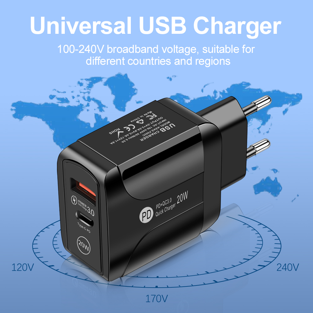 PD20W-Type-C-QC30-USB-Quick-Charger-Power-Adapter-fot-Tablet-Smartphone-1824694-5