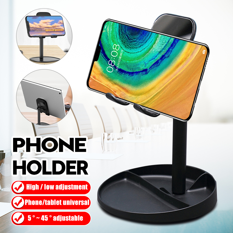 Adjustable-Tablet-Stand-Telescopic-Phone-Holder-Aluminum-Alloy-Bracket-Holdr-Universal-with-Mirror-1751069-1