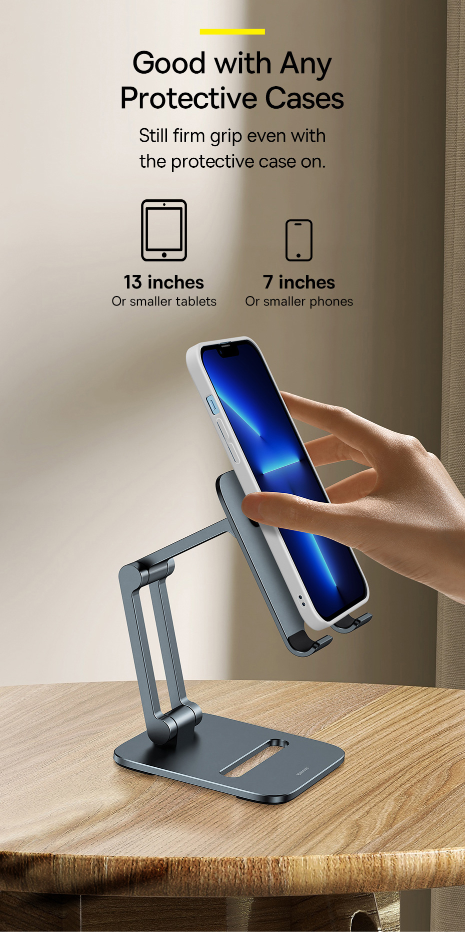 Baseus-Phone-Holder-Desk-Double-Axis-Foldable-Metal-Stand-for-iPad-Pro-Air-Tablet-1975775-15