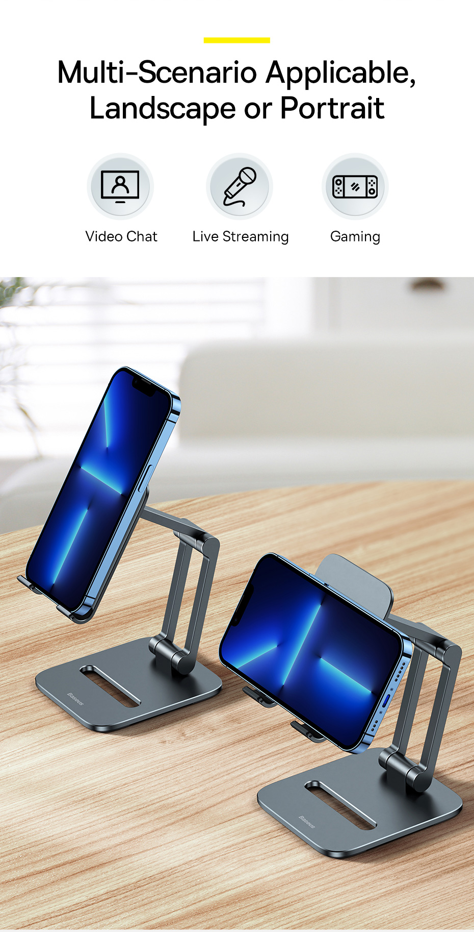 Baseus-Phone-Holder-Desk-Double-Axis-Foldable-Metal-Stand-for-iPad-Pro-Air-Tablet-1975775-16