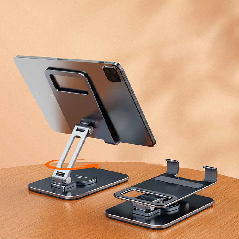 Boneruy-Slim-Design-360-Rotatable-Aluminum-Alloy-Adjustable-Foldable-Tablet-Holder-Stand-1975789-5