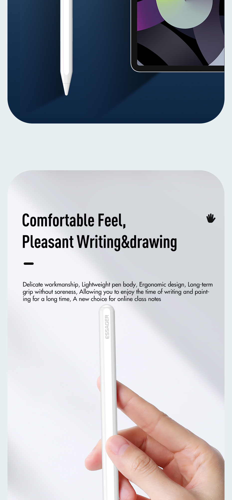 ESSAGER-Magnetic-bluetooth-Wireless-Charging-Rechargeable-Stylus-Touch-Pen-for-or-Apple-Pencil-2-1-F-1975910-9