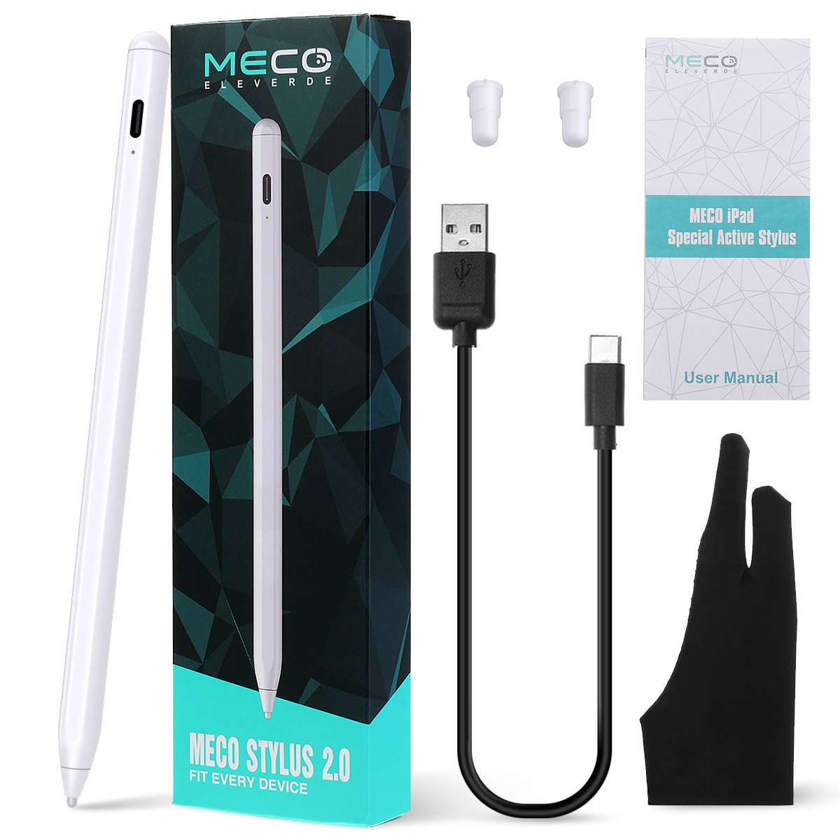 MECO-Rechargeable-Active-Stylus-with-Highly-Sensitive-Digital-Pen-for-Apple-2018-2020-for-iPad-Pro-1940366-8