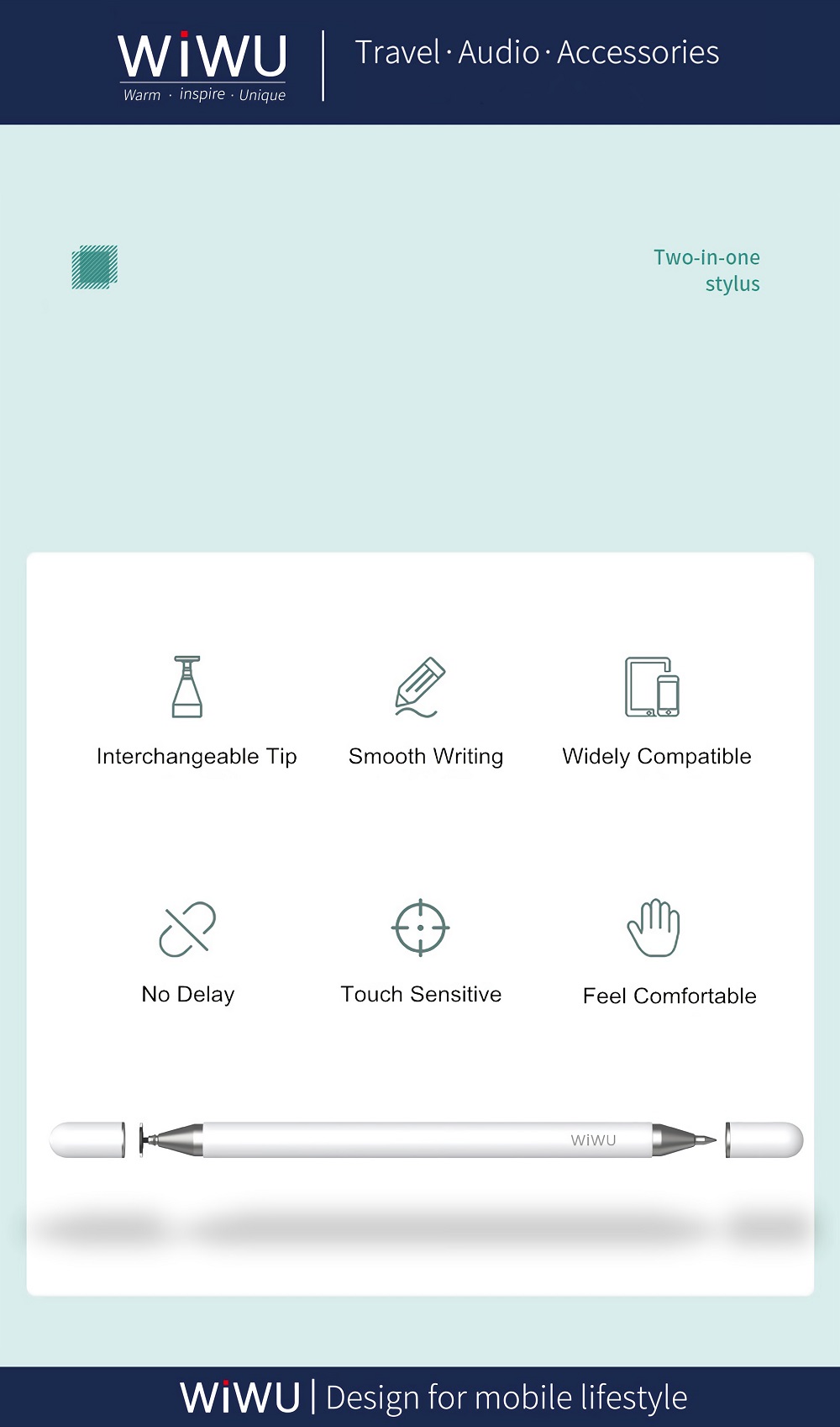 WIWU-Pencil-One-2-in-1-Passive-Capacitive-Pen-Ballpoint-Pen-for-IOS-Android-Tablet-Smartphone-1671701-2