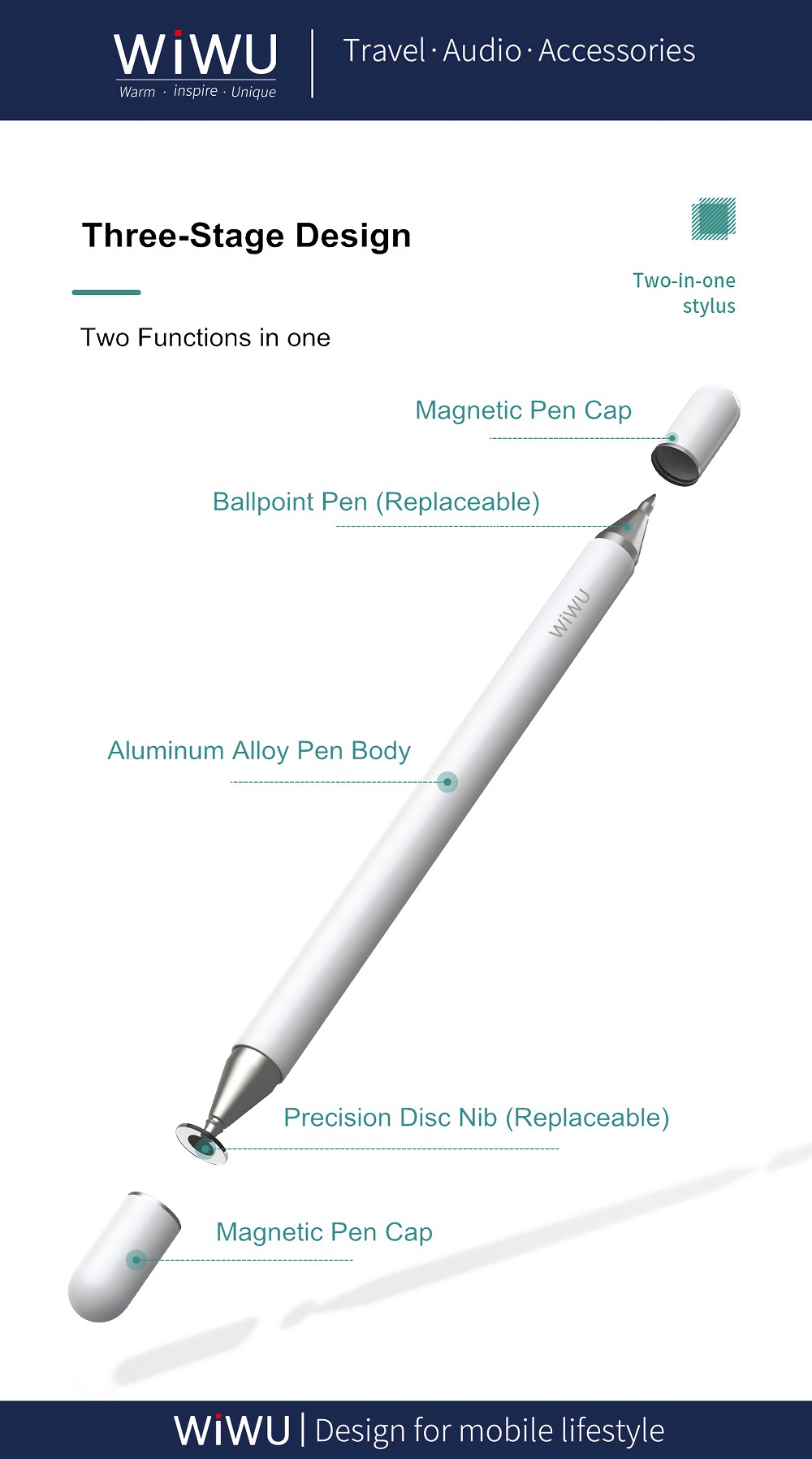 WIWU-Pencil-One-2-in-1-Passive-Capacitive-Pen-Ballpoint-Pen-for-IOS-Android-Tablet-Smartphone-1671701-5