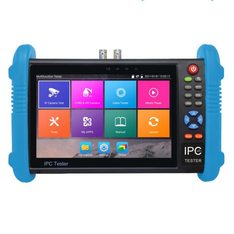 IPC9800Plus-7 英寸 IP CCTV 测试仪监视器模拟 CVBS 摄像机测试仪 H265 4K 视频测试支持 ON-1808848-1