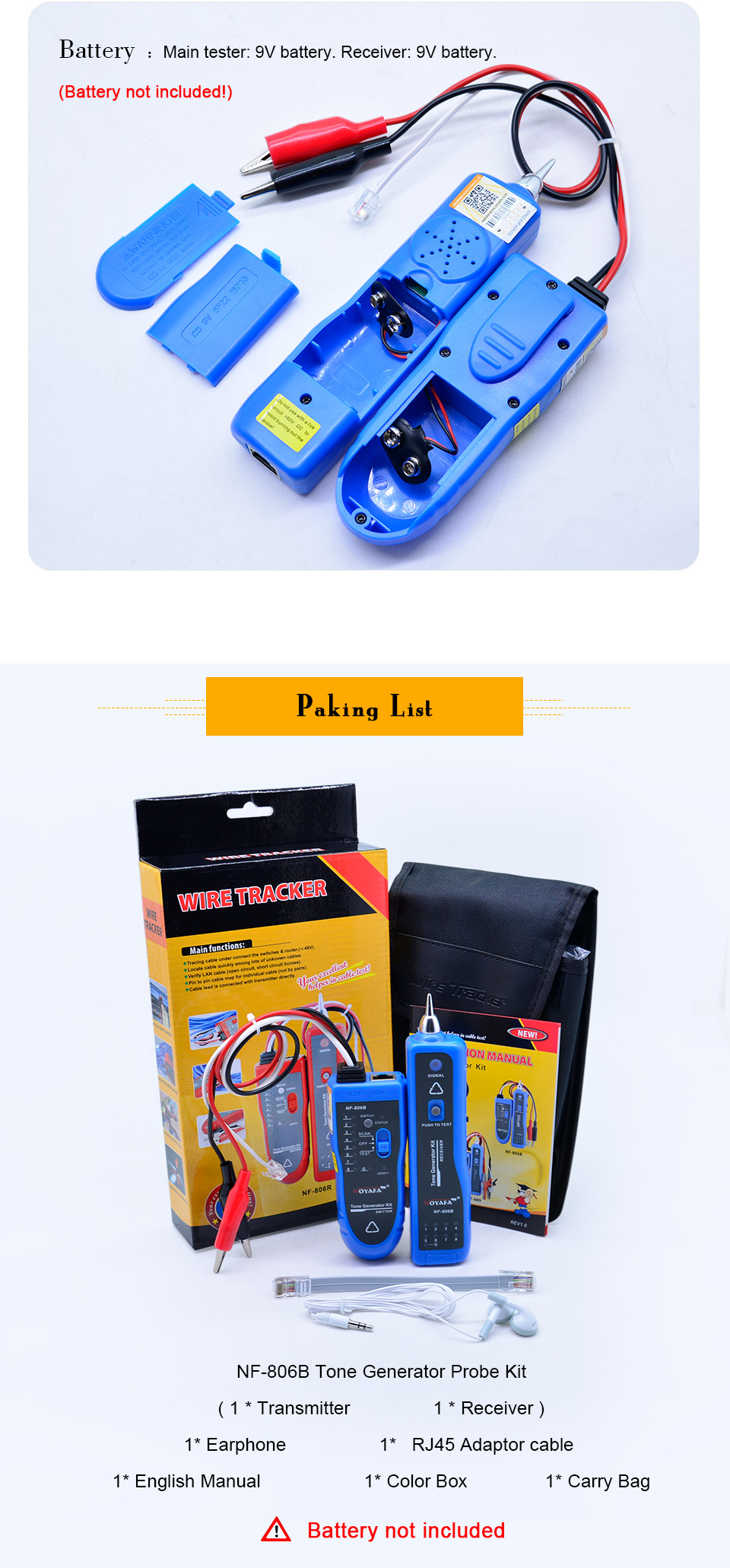 NOYAFA-NF-806B-Wire-Tracker-Wire-Tracer-Cable-Tester-UTP-STP-RJ45-RJ11-Metal-Cable-Tracing-LAN-Cable-1812808-5