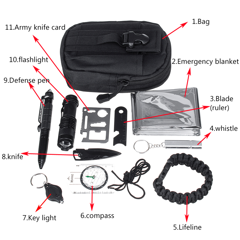11-in-12-in-1-Tactical-Outdoor-Survival-Tools-Kit-First-Aid-Set-Tools-Camping-Rescue-Gear-Emergency--1571767-2