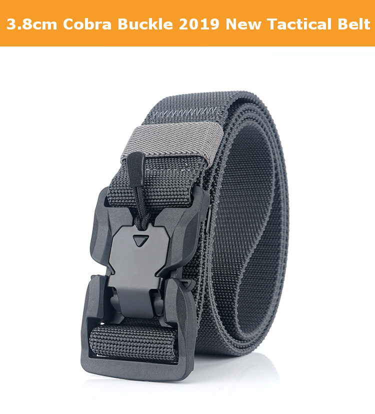125cm-AWMN-ES19-Punch-Free-Magnetic-Elastic-Buckle-Nylon-Tactical-Belt-For-Man-Women-1532506-3