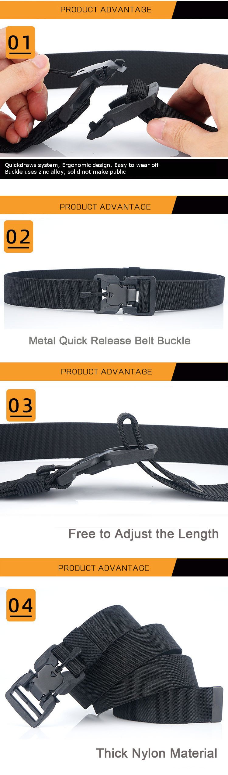 125cm-AWMN-ES19-Punch-Free-Magnetic-Elastic-Buckle-Nylon-Tactical-Belt-For-Man-Women-1532506-6