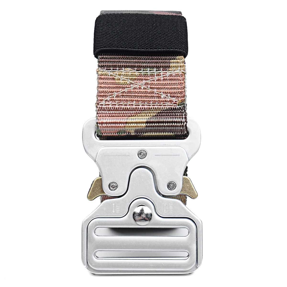 125cm-Silver-Buckle-Canvas-Mens-Multifunctional-Outdoor-Tactical-Belt-1290339-8