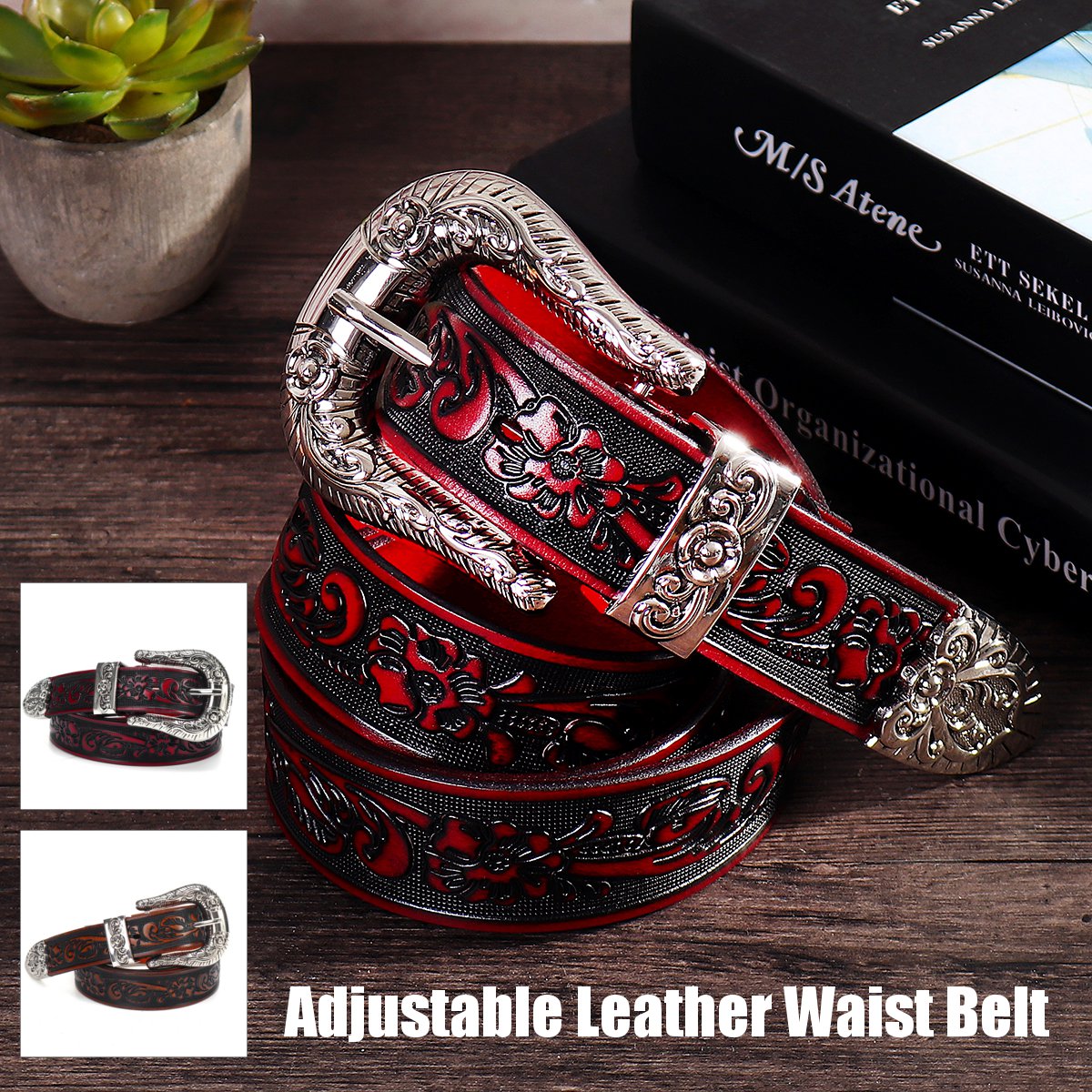 125x34cm-Fashion-Leather-Belt-Cosplay-Waist-Belt-Travel-Hunting-Tactical-Waistband-1693909-1