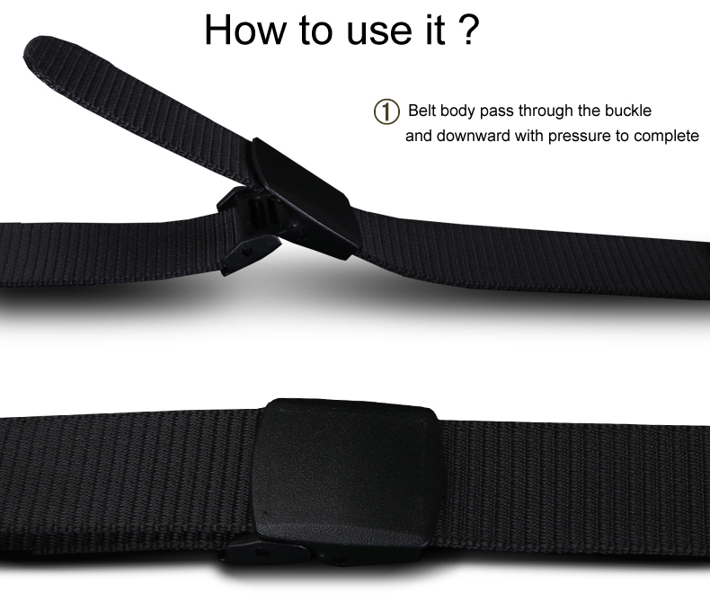 130cm-Men-Women-Nylon-Canvas-Adjustable-Quick-Release-Tactical-Belt-No-Metal-Military-38cm-Width-Ant-1309175-9