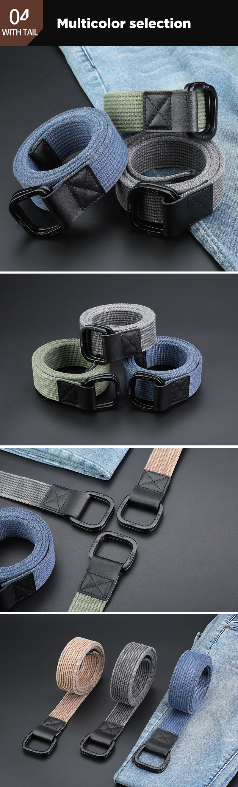 140cm-ZANLURE-DB02-Punch-Free-Buckle-Canvas-Waist-Belt-Tactical-Belt-For-Outdoor-Sports-Hunting-1536481-2