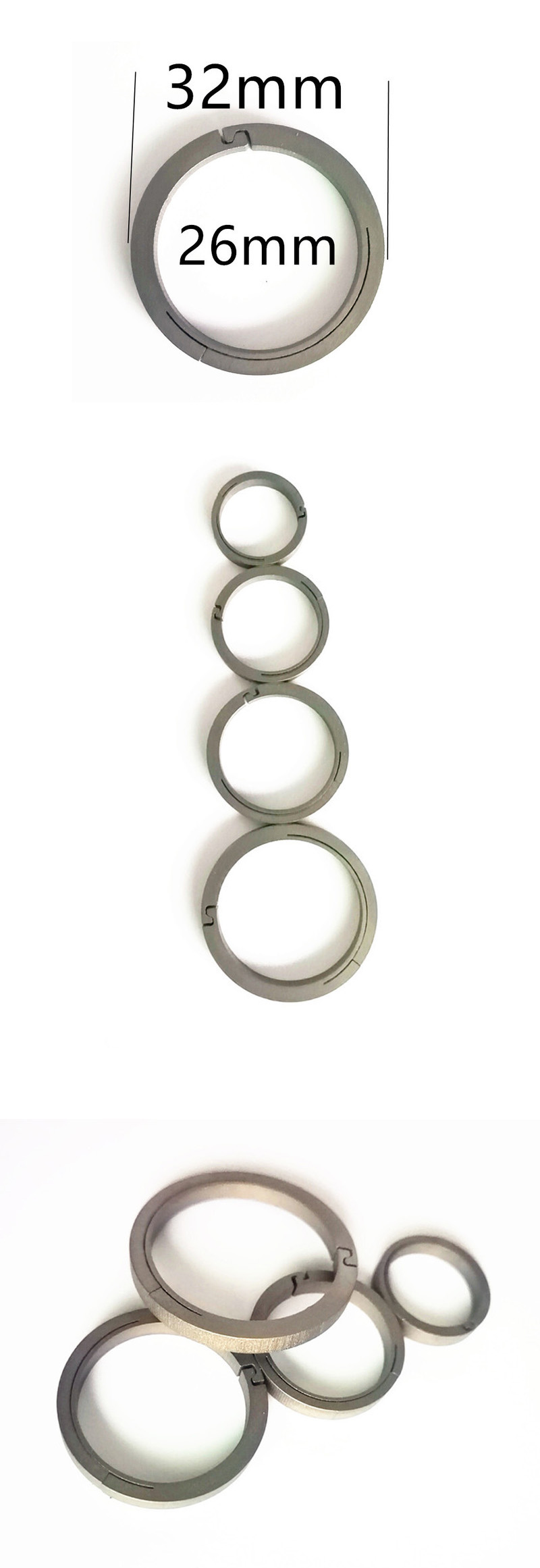 18222632mm-Diameter-Titanium-Alloy-Key-Ring-Hanging-Buckle-Keychain-EDC-Hunting-Camping-1593283-2
