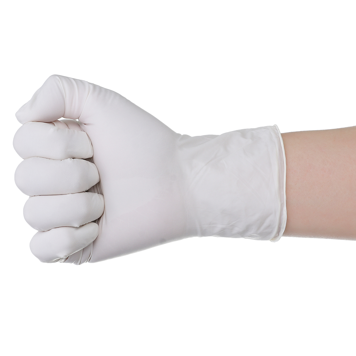 50Pairs-100Pcs-SML-Powder-Free-White-Disposable-Nitrile-Gloves-Suitable-For-Restaurant-Kitchen-Food--1688643-2