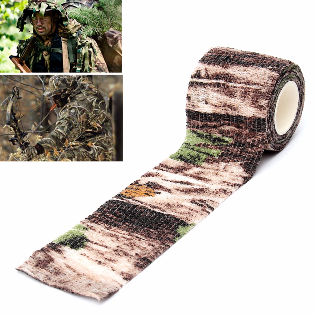5CM-X-45-Military-Camouflage-Camo-Tape-Stealth-Wrap-Hunting-Camping-Waterproof-1135413-8