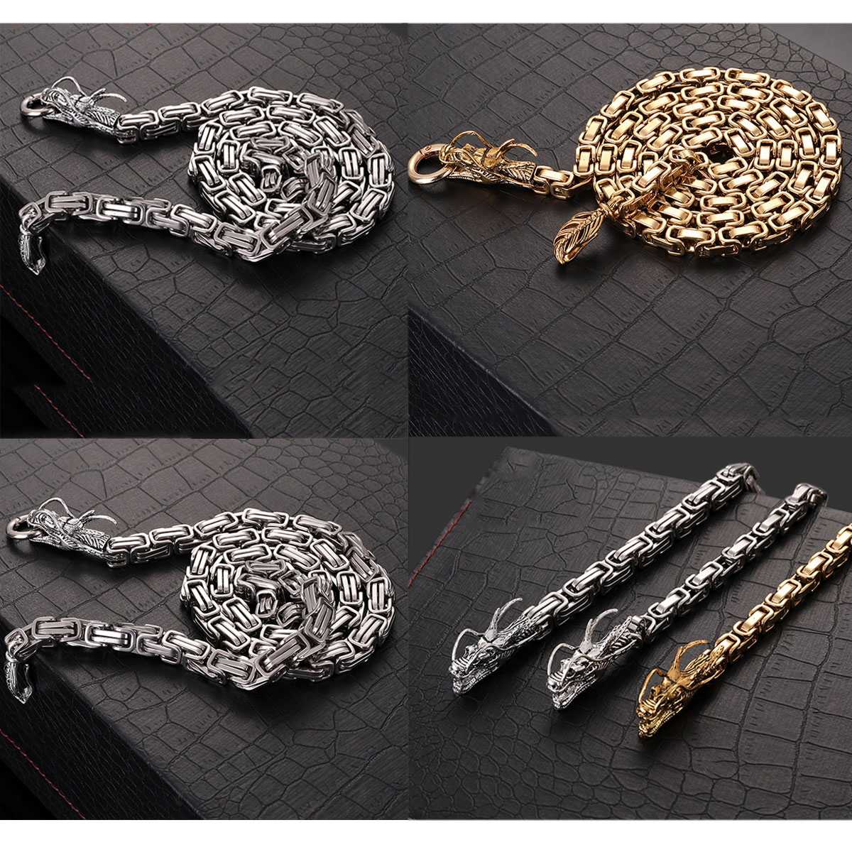 6-Type-Titanium-Steel-Keel-Self-protecion-Arms-Necklace-Tactical-Whip-Waist-Chain-1534787-1